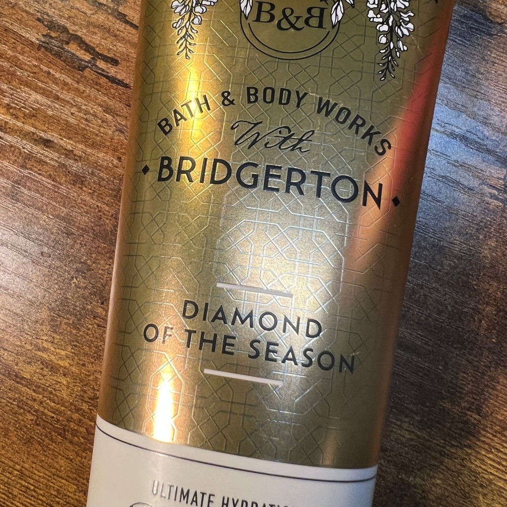 Bath & Body Works Bridgerton Diamond of the Season Body Cream 8oz Peach Jasmine - Picture 5 of 6